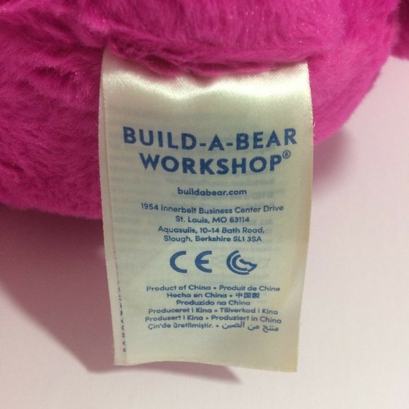 Build A Bear Kabu Catlynn Plush Pink Kitty Cat Heart Paws Stuffed Animal 17" BAB - Picture 7 of 8